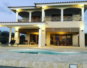 bonaire oceanfront villa