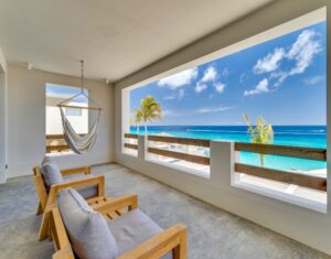 oceanfront villa Kas Binti